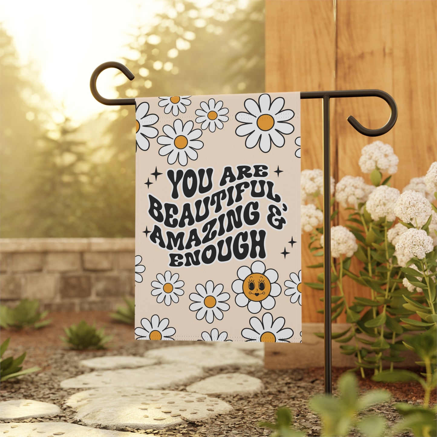 Positive You Matter Garden Flag