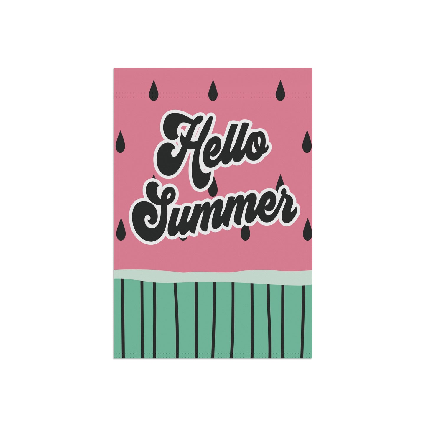 Hello Summer Watermelon Garden Flag - Premium Home Decor - Just $21.99! Shop now at Nine Thirty Nine Design