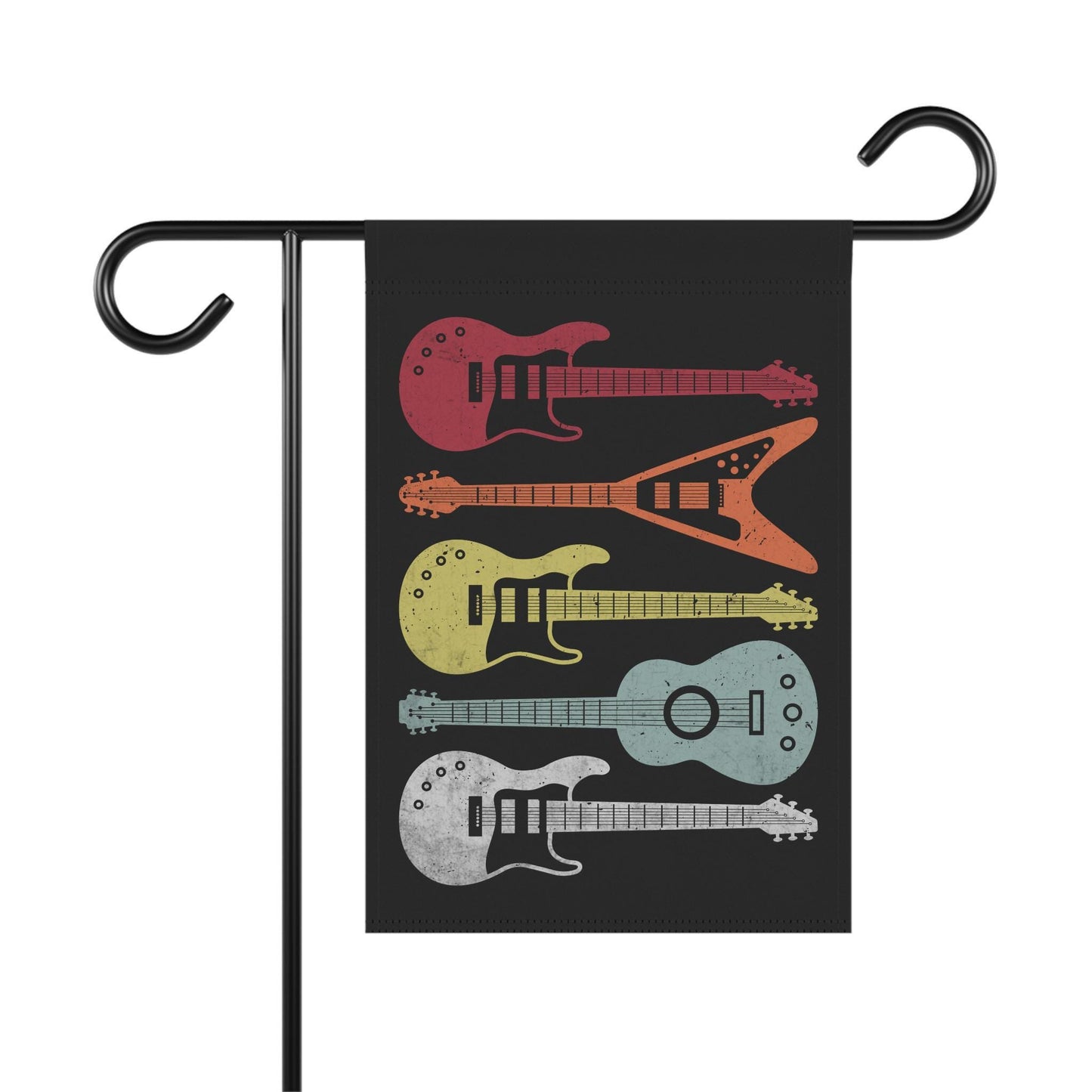 Guitar Lover Garden Flag