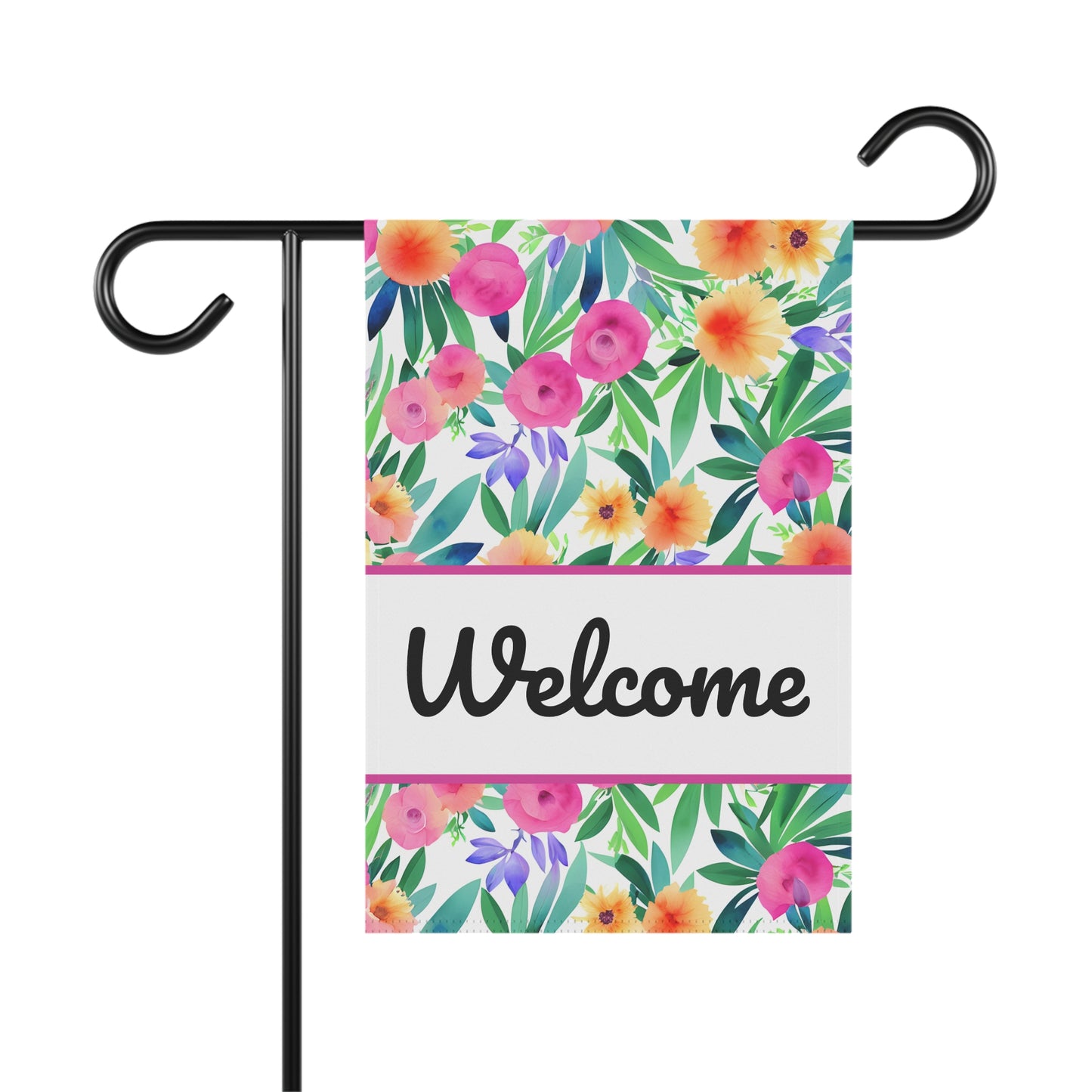 Welcome Spring Floral Flag - Premium Home Decor - Just $21.99! Shop now at Nine Thirty Nine Design