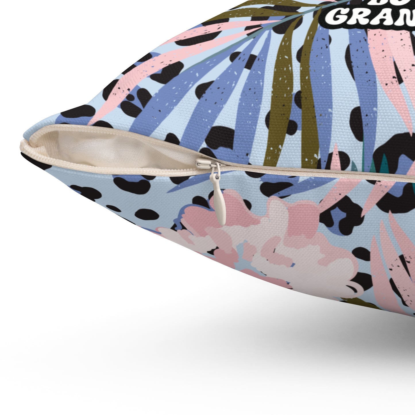 Granddaughter Leopard Pillow With Love From Grandma Home Decor