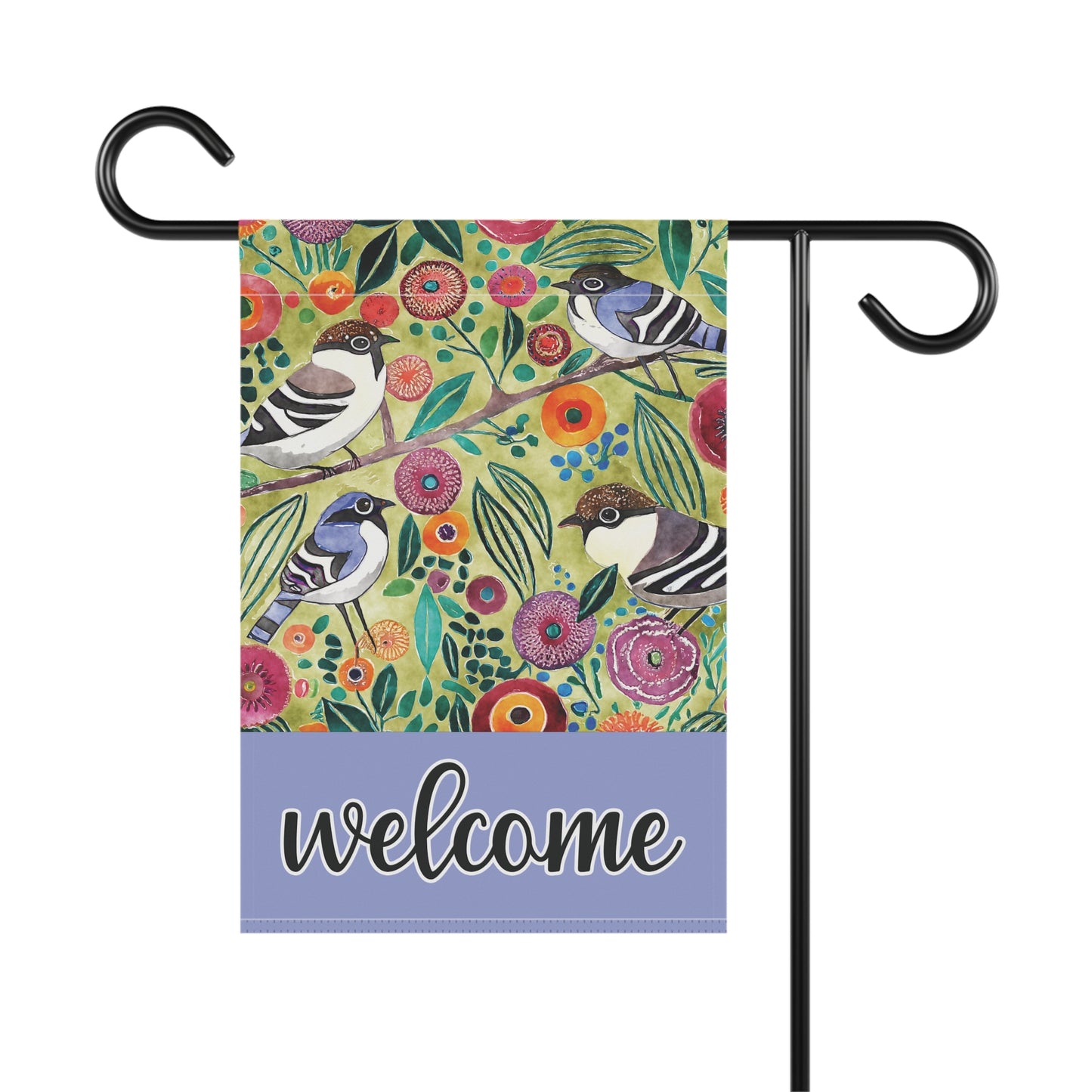 Bird Loving Welcome Garden Flag - Premium Home Decor - Just $21.99! Shop now at Nine Thirty Nine Design
