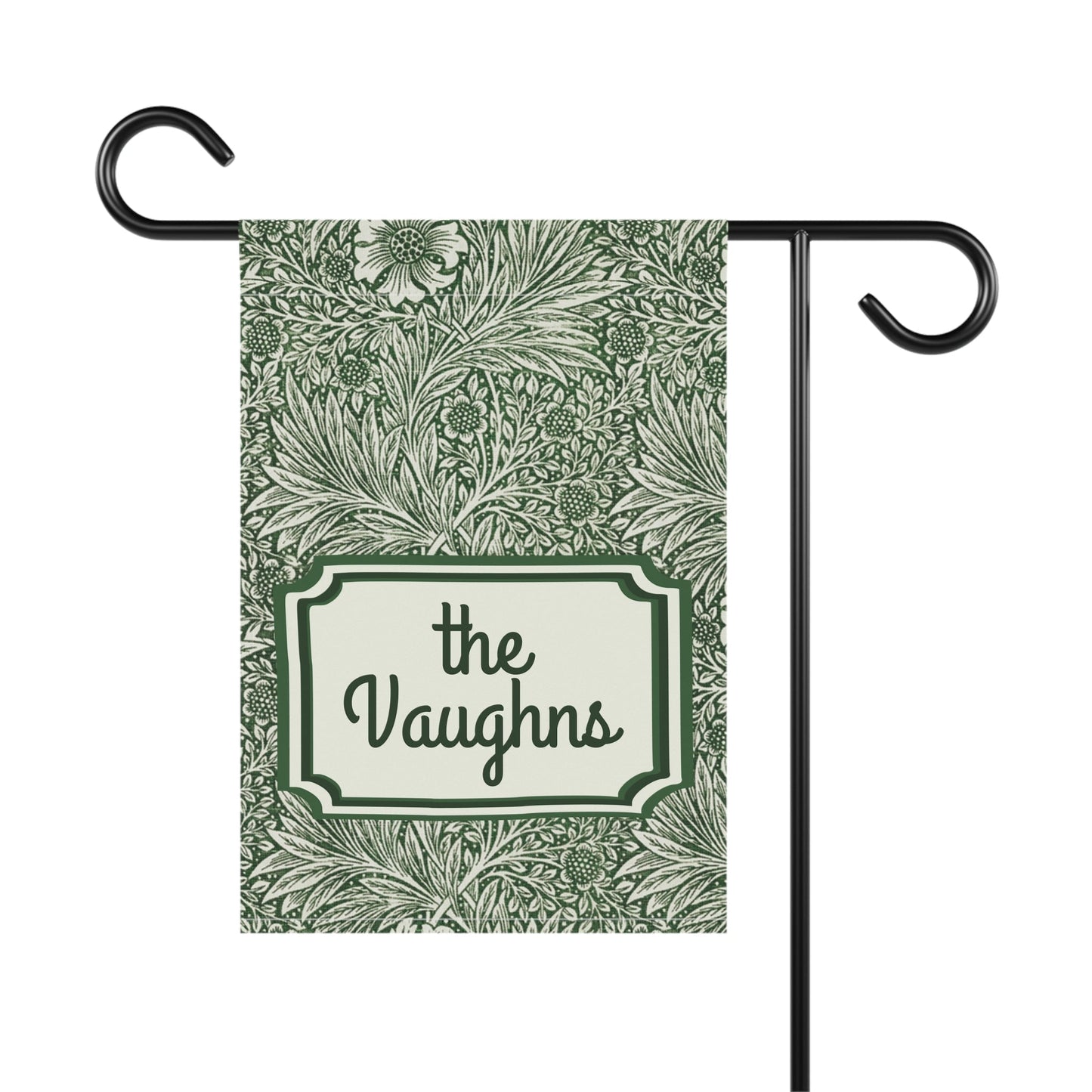 William Morris Vine Pattern Personalized Garden Flag Home Decor