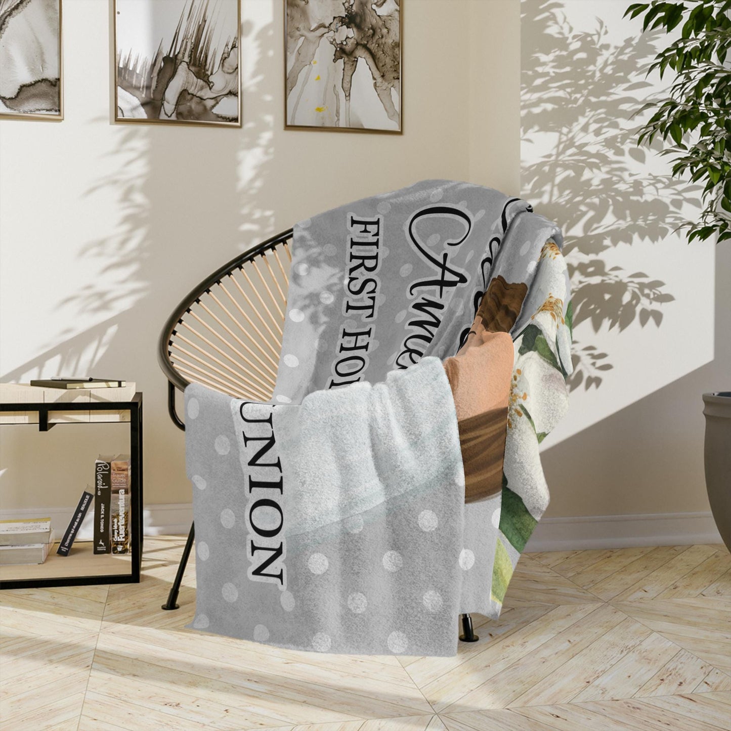 Personalized First Holy Communion Blanket Physical