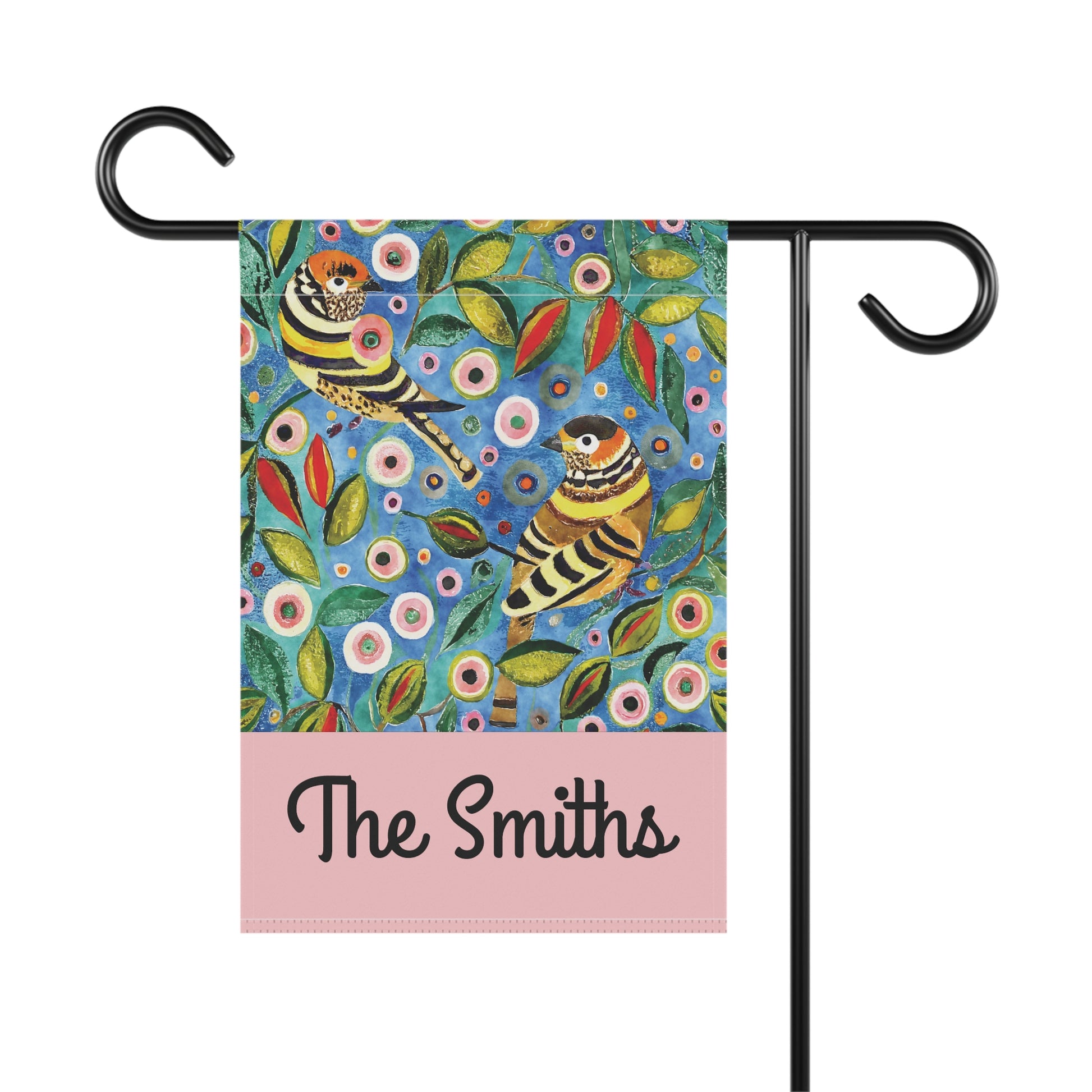 Personalized Sparrow Garden Flag for Spring and Summer - Premium Home Decor - Just $21.99! Shop now at Nine Thirty Nine Design