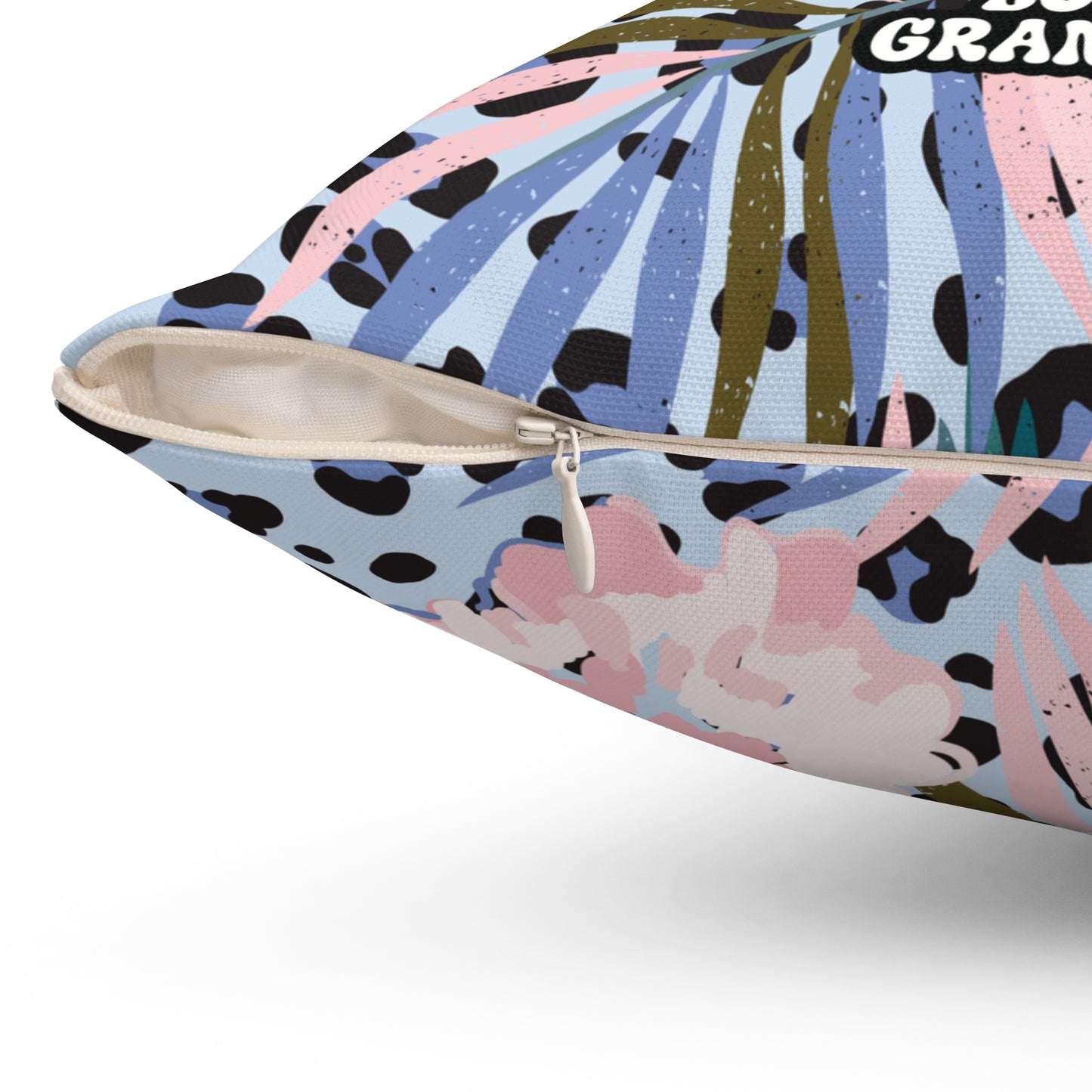 Granddaughter Leopard Pillow With Love From Grandma Home Decor