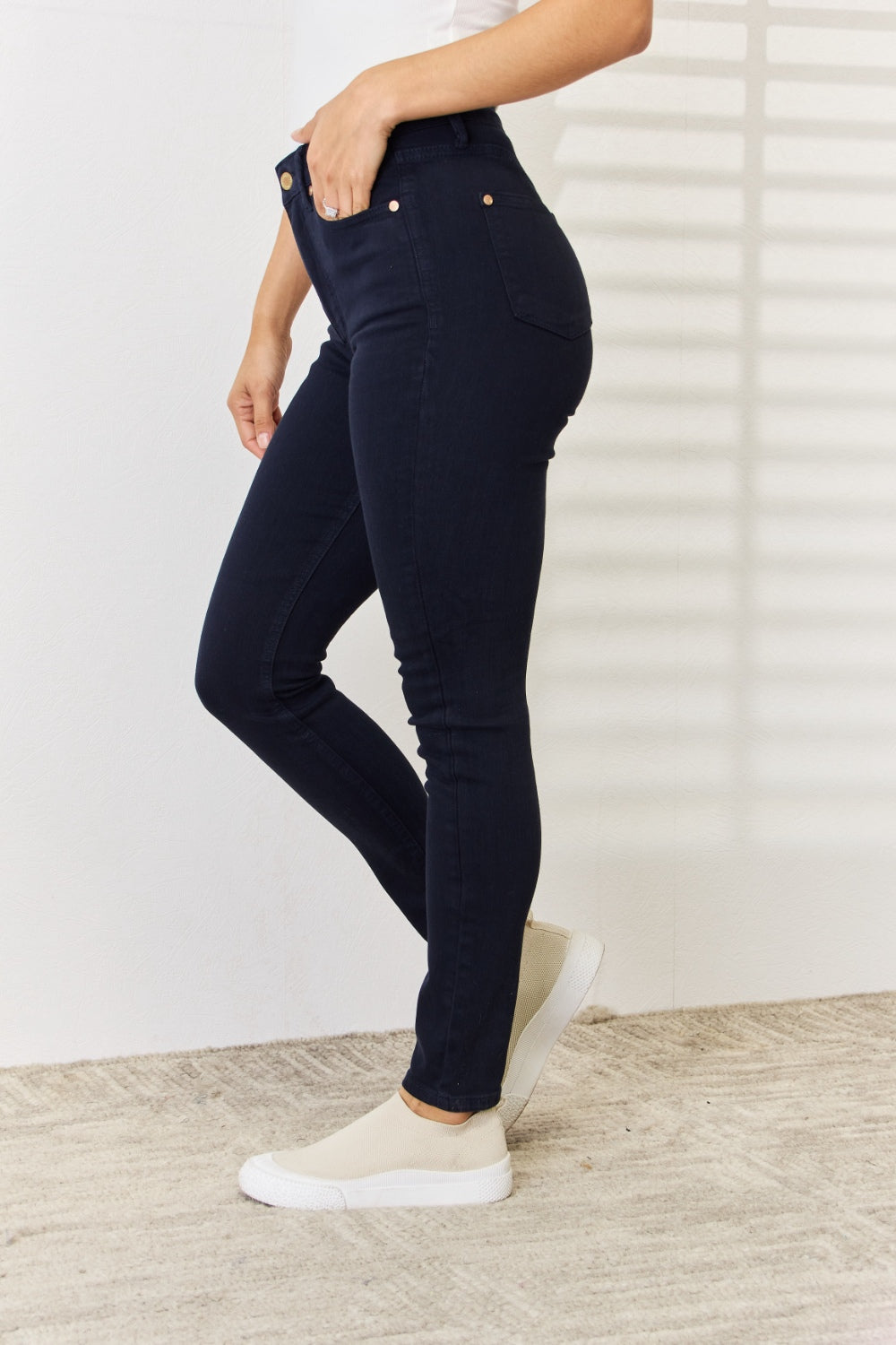 Judy Blue Full Size Garment Dyed Tummy Control Skinny Jeans - Premium  - Just $56.68! Shop now at Nine Thirty Nine Design