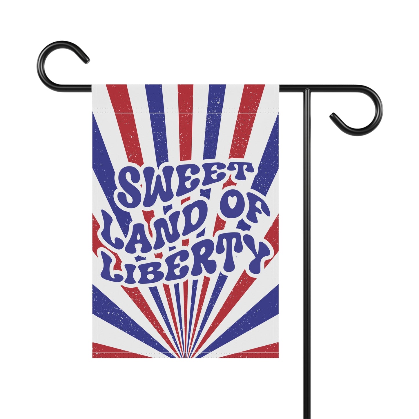 Sweet Land of Liberty House and Garden Flag
