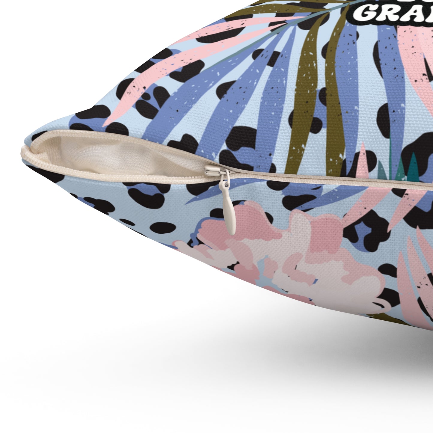 Granddaughter Leopard Pillow With Love From Grandma Home Decor