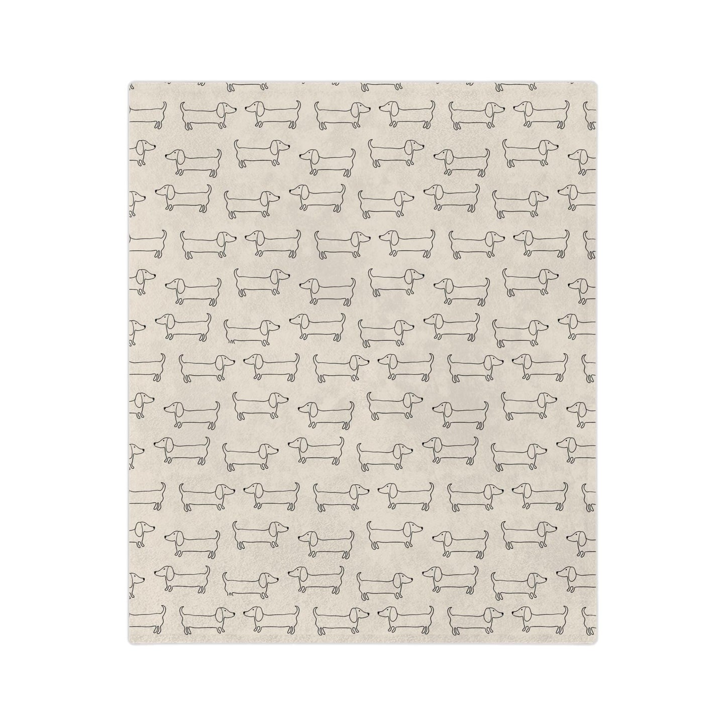 Dachshund Throw Blanket Physical