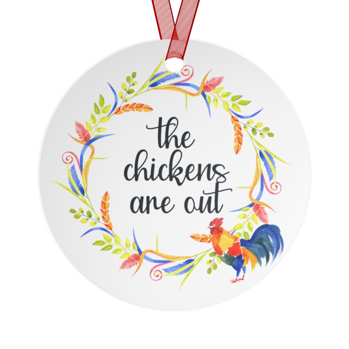 The Chickens Are In/Out Sign Home Decor