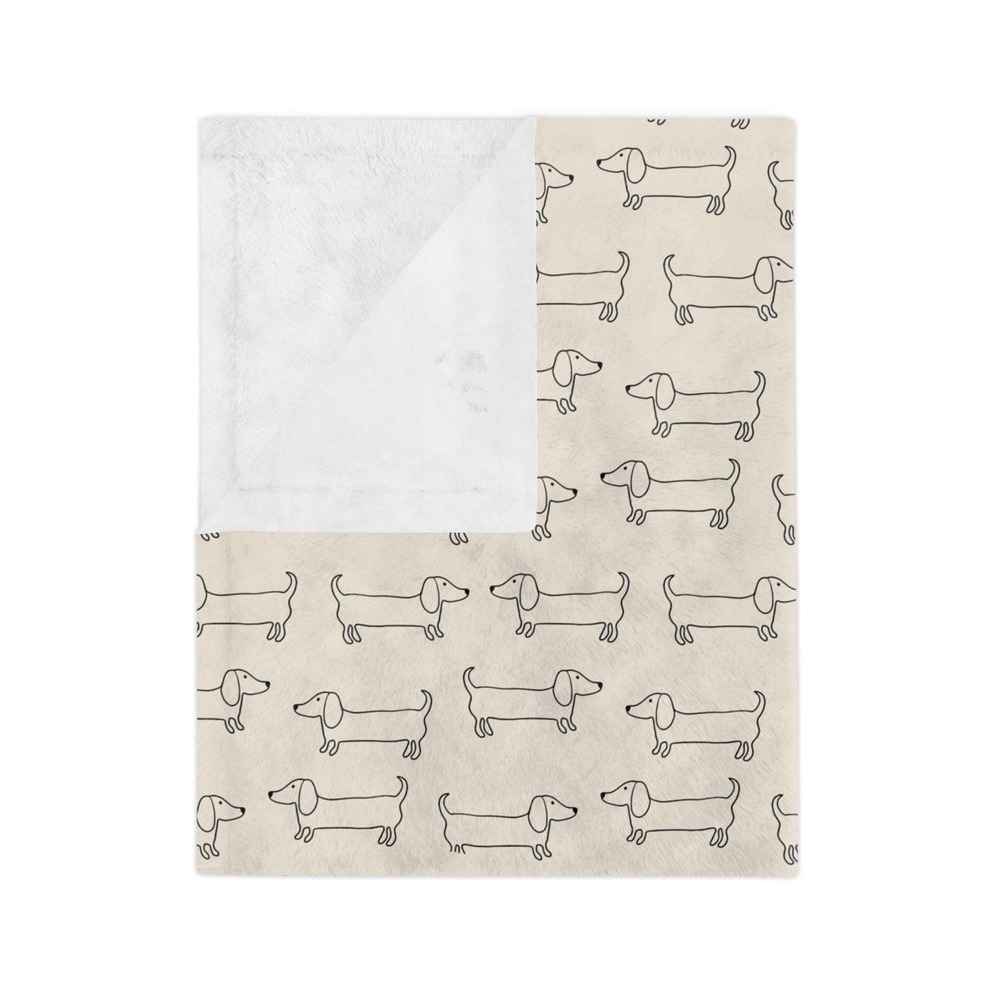 Dachshund Throw Blanket Physical