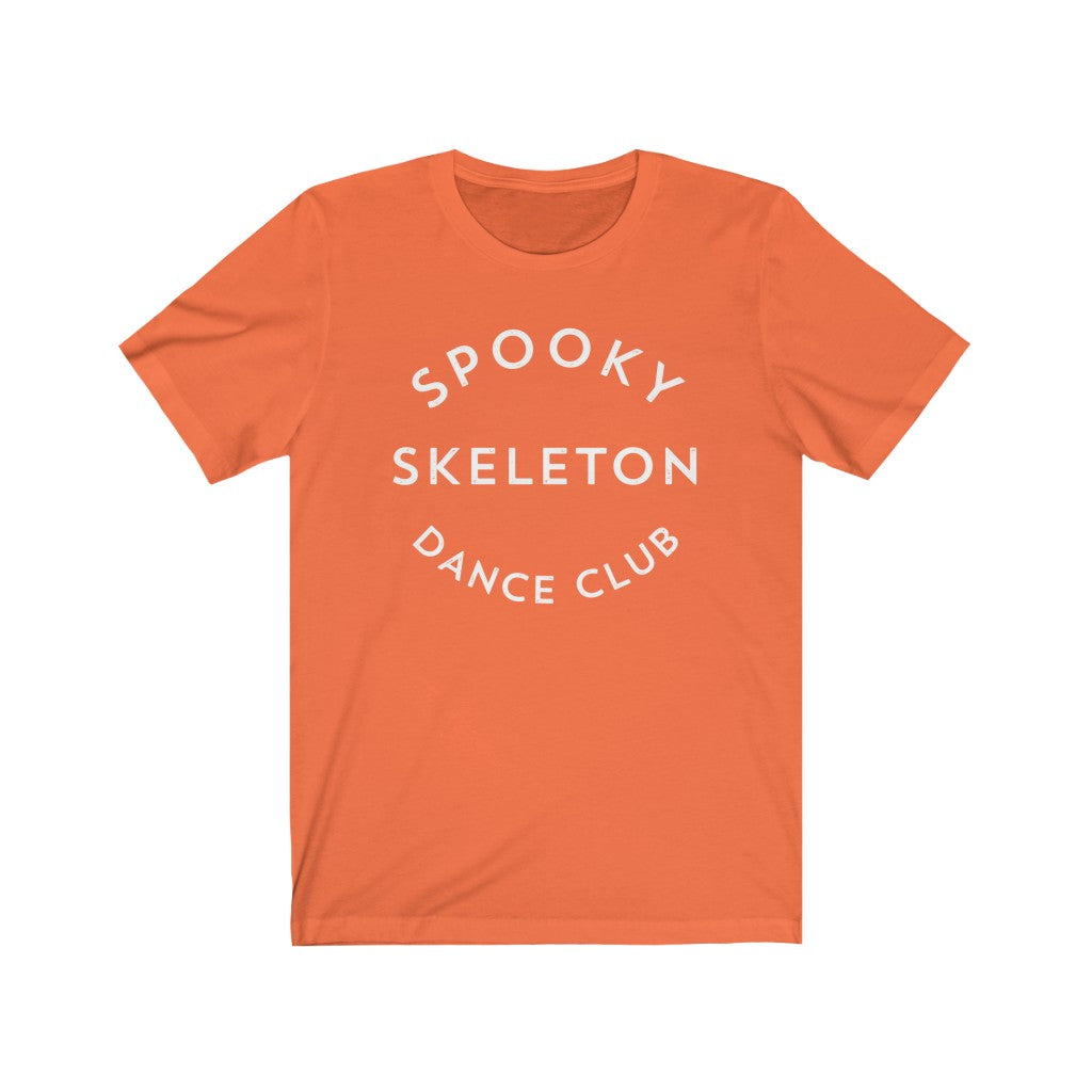 Spooky Skeleton Dance Club Adult Tshirt T-Shirt