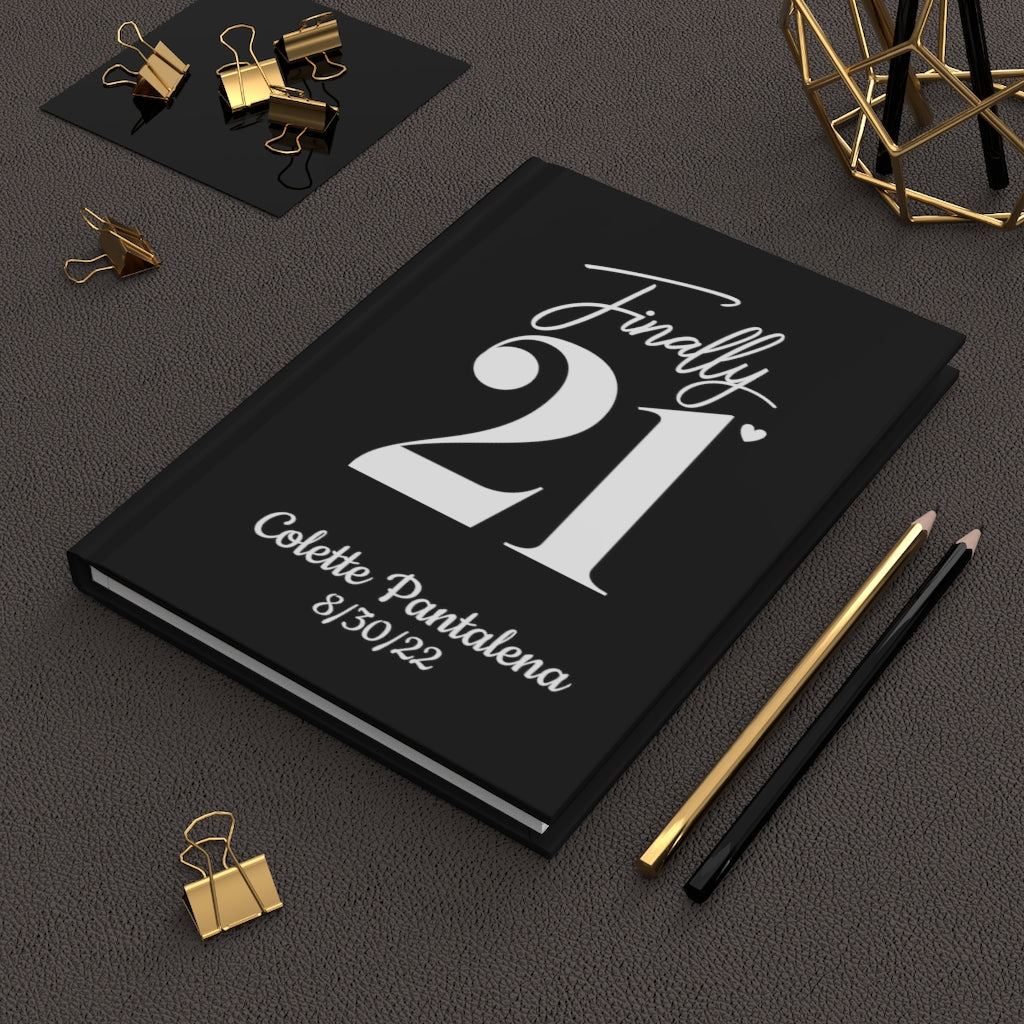 Finally 21 Birthday Guest Book