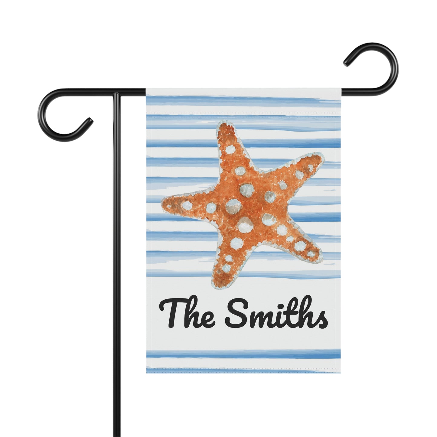 Starfish Nautical Summer Garden Flag