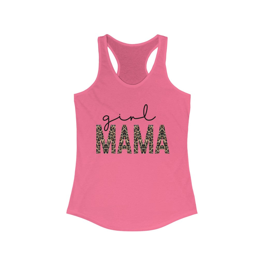 Girl Mama Racerback Tank Tank Top