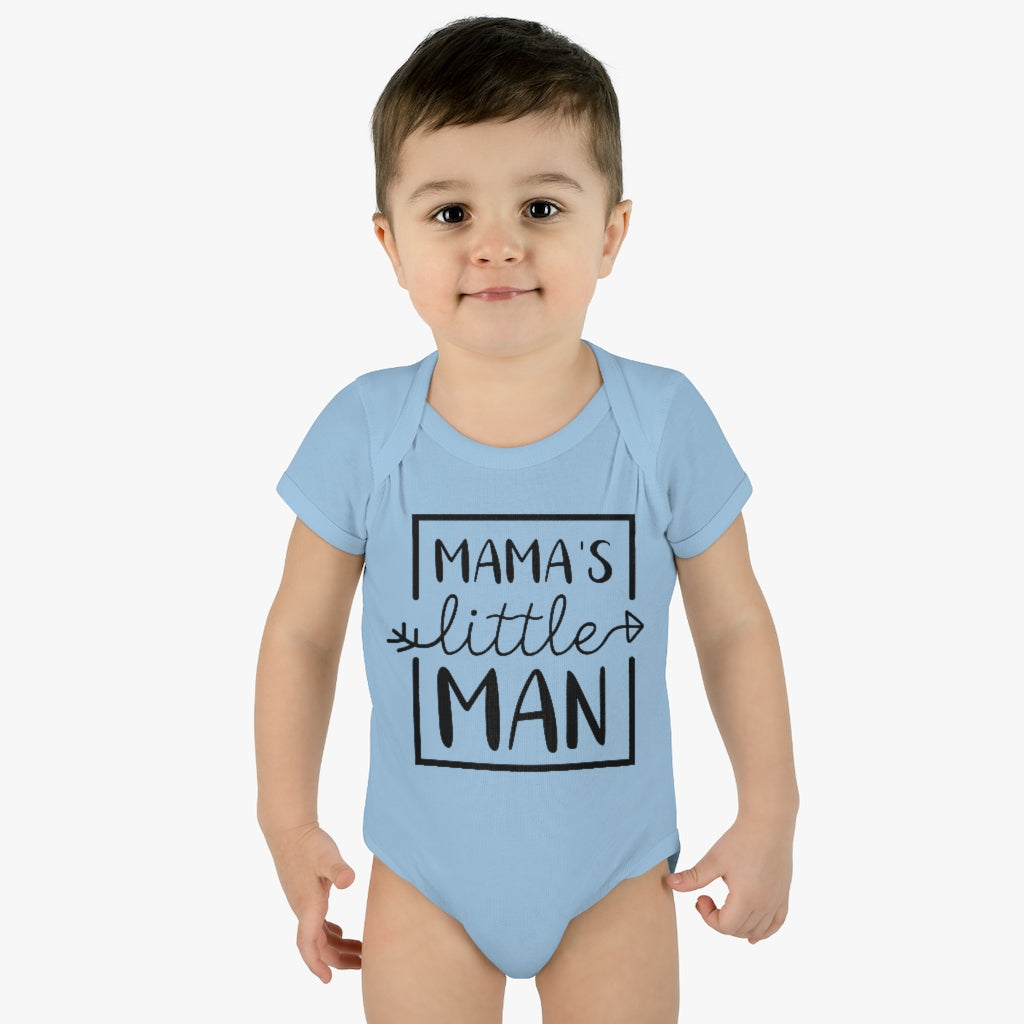 Mama's Little Man Bodysuit Kids clothes