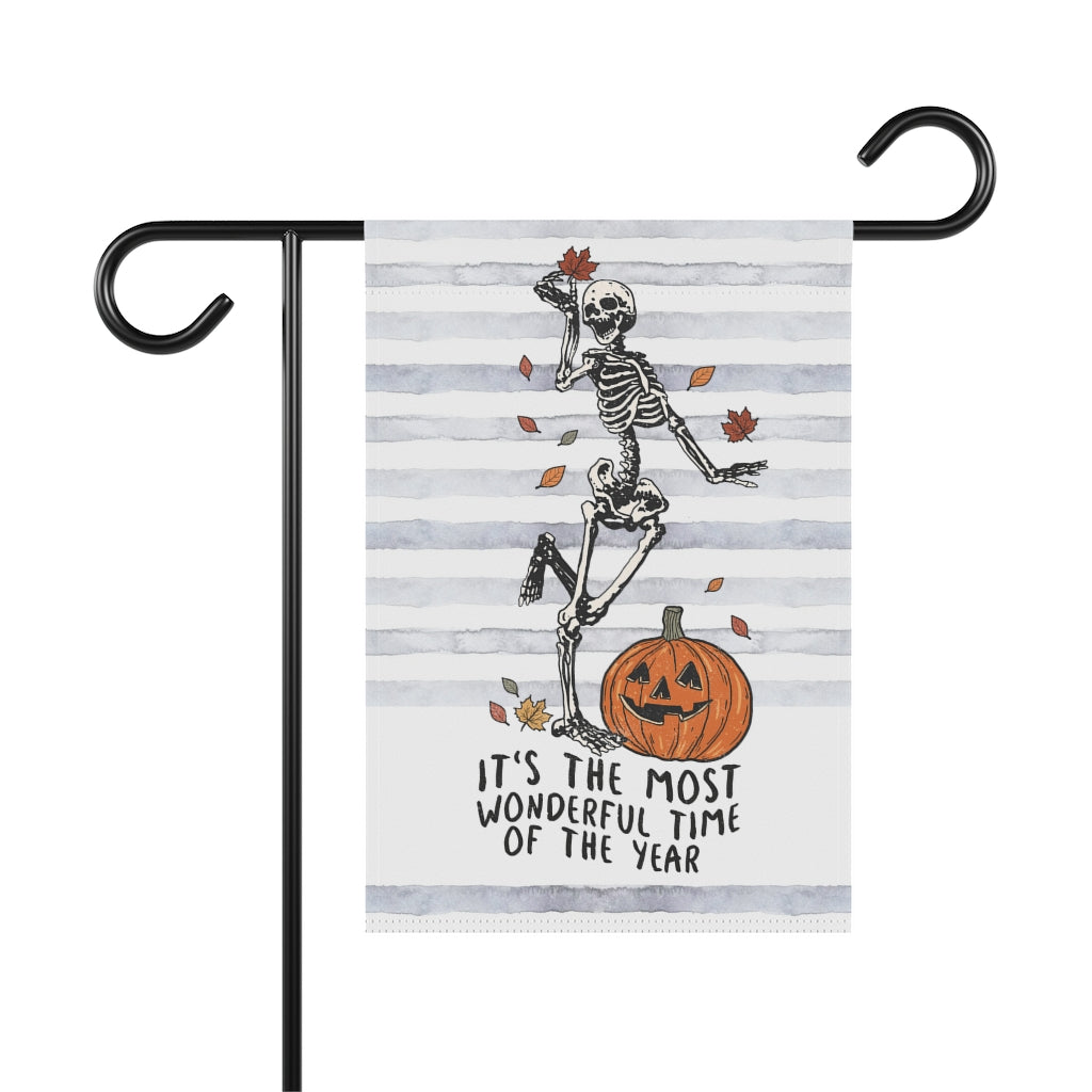 Most Wonderful Time of The Year Fall Garden Flag