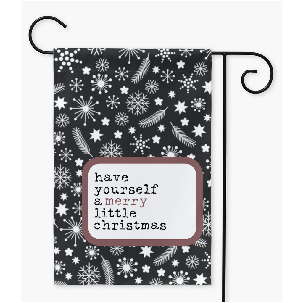 Have Yourself A Merry Little Christmas Garden Flag Flags & Windsocks