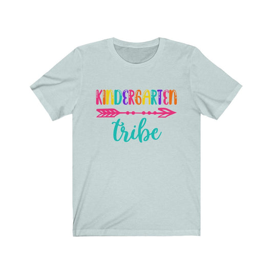 Kindergarten Tribe Tshirt, Kindergarten Teacher Shirt, Womens Short Sleeve Tee - Premium T-Shirt - Just $21.50! Shop now at Nine Thirty Nine Design
