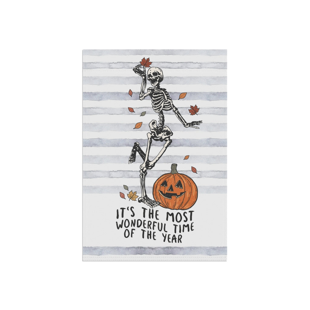 Most Wonderful Time of The Year Fall Garden Flag