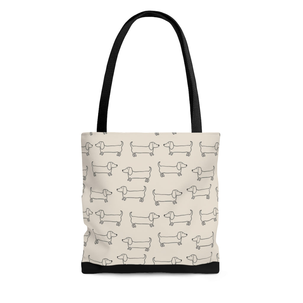 Dachshund Dog Tote Bag