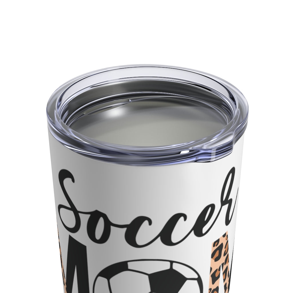 Soccer Mom Tumbler, 10 ounce Tumbler, Sports Mom Tumbler, Mom Travel Mug Mug