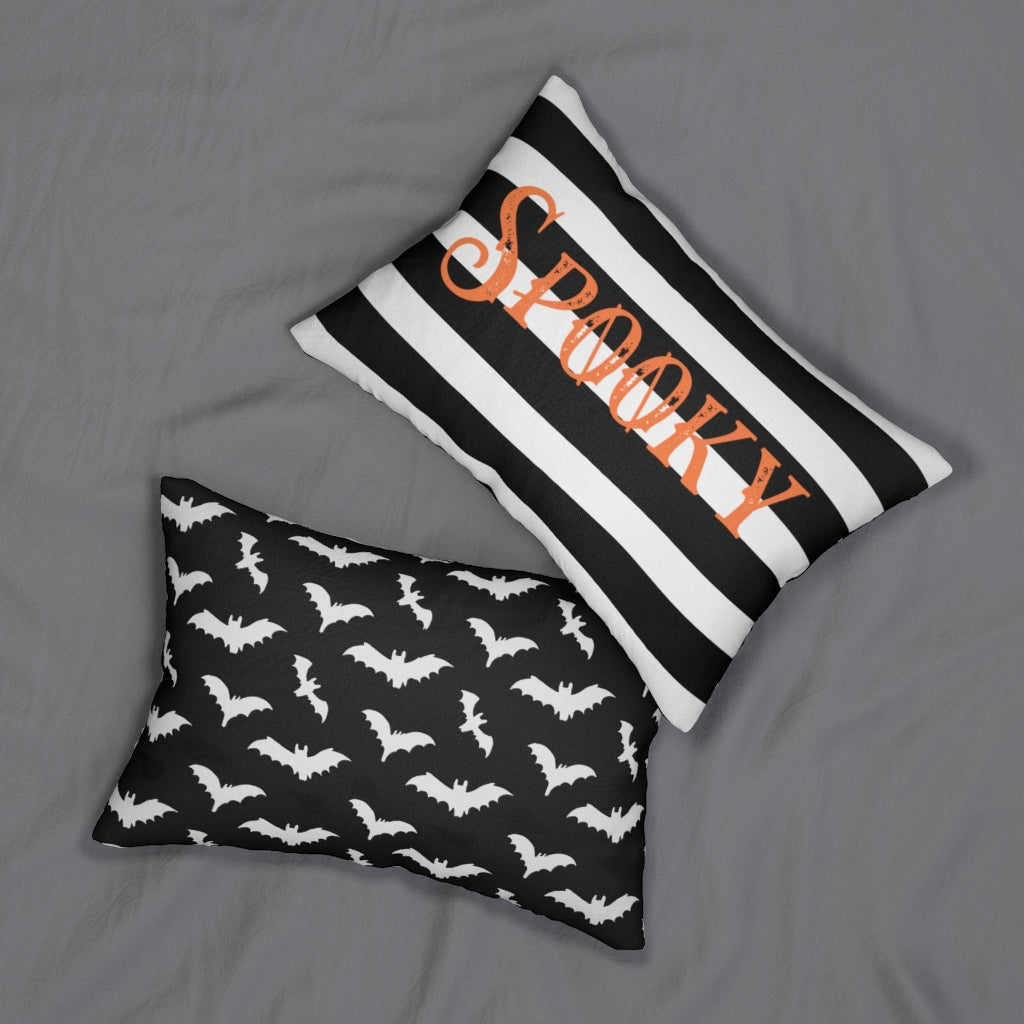 Spooky Lumbar Pillow, Halloween Pillow Home Decor