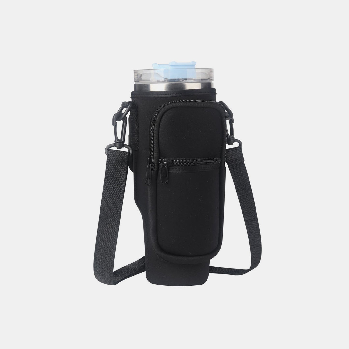 Insulated Tumbler Cup Sleeve With Adjustable Shoulder Strap - Premium Tumbler - Just $10! Shop now at Nine Thirty Nine Design