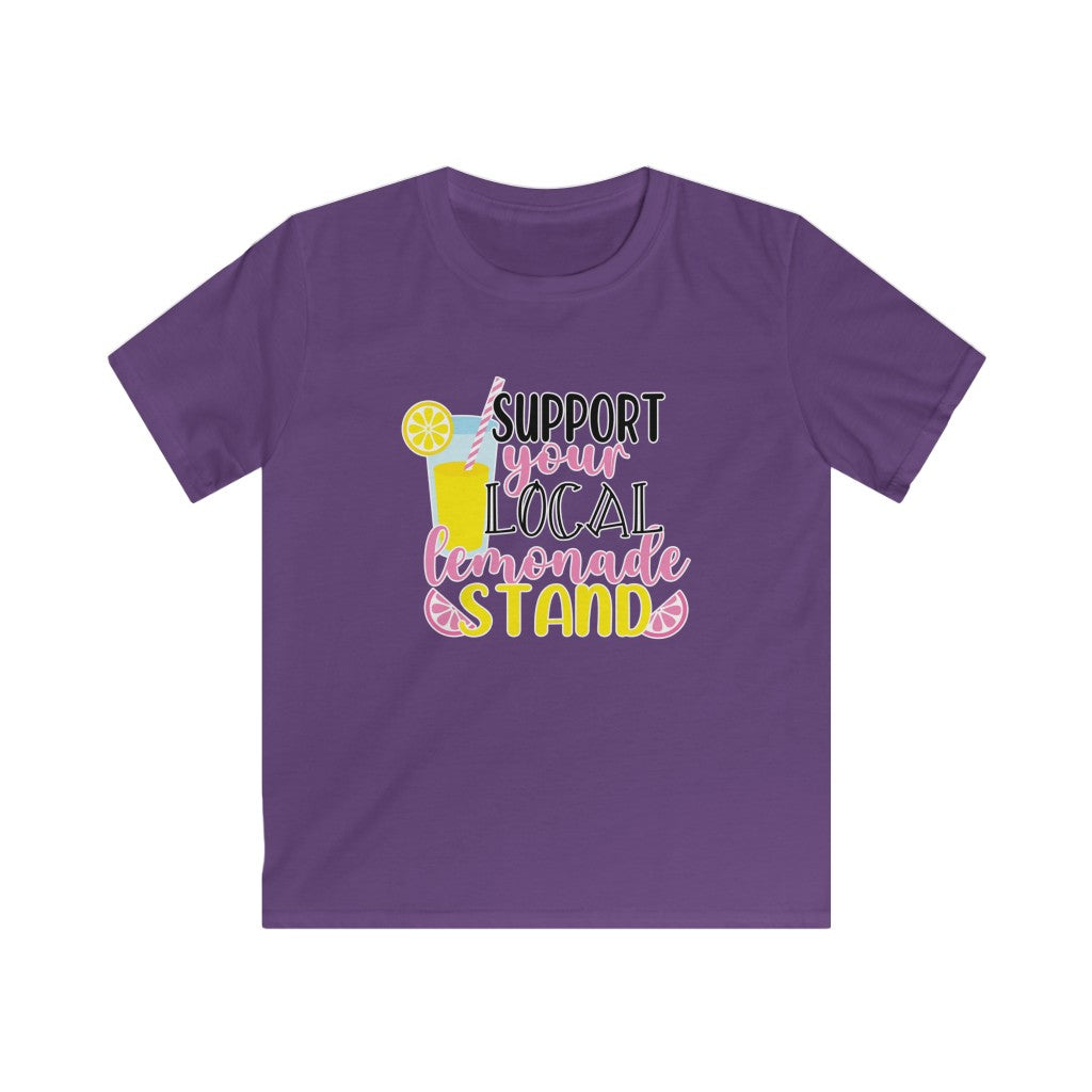 Lemonade Stand Tshirt, Shirt for Lemonade Stand, Lemonade Decor, Support Your Local Lemonade Stand Kids clothes