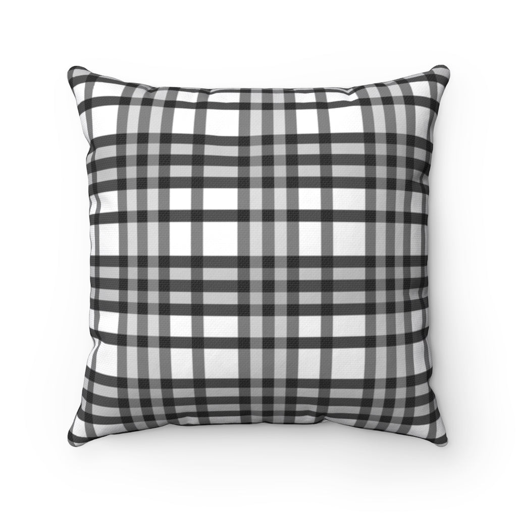 A Witch Lives Here With Her Little Monsters Square Halloween Pillow & Cover Home Decor