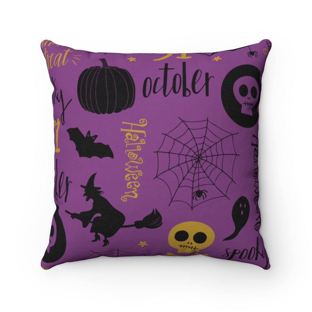 Halloween Square Pillow & Insert Home Decor
