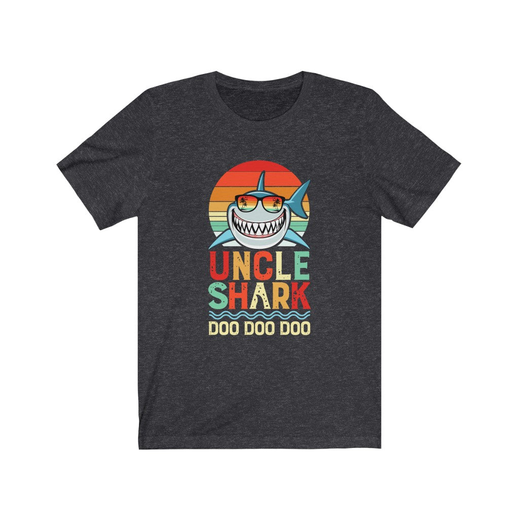 Uncle Shark Tshirt, Fathers Day Shirt, Funny Fathers Day Shirt, Daddy Shark Birthday Party T-Shirt