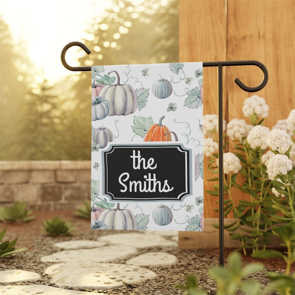 Personalized Fall Garden Flag Home Decor