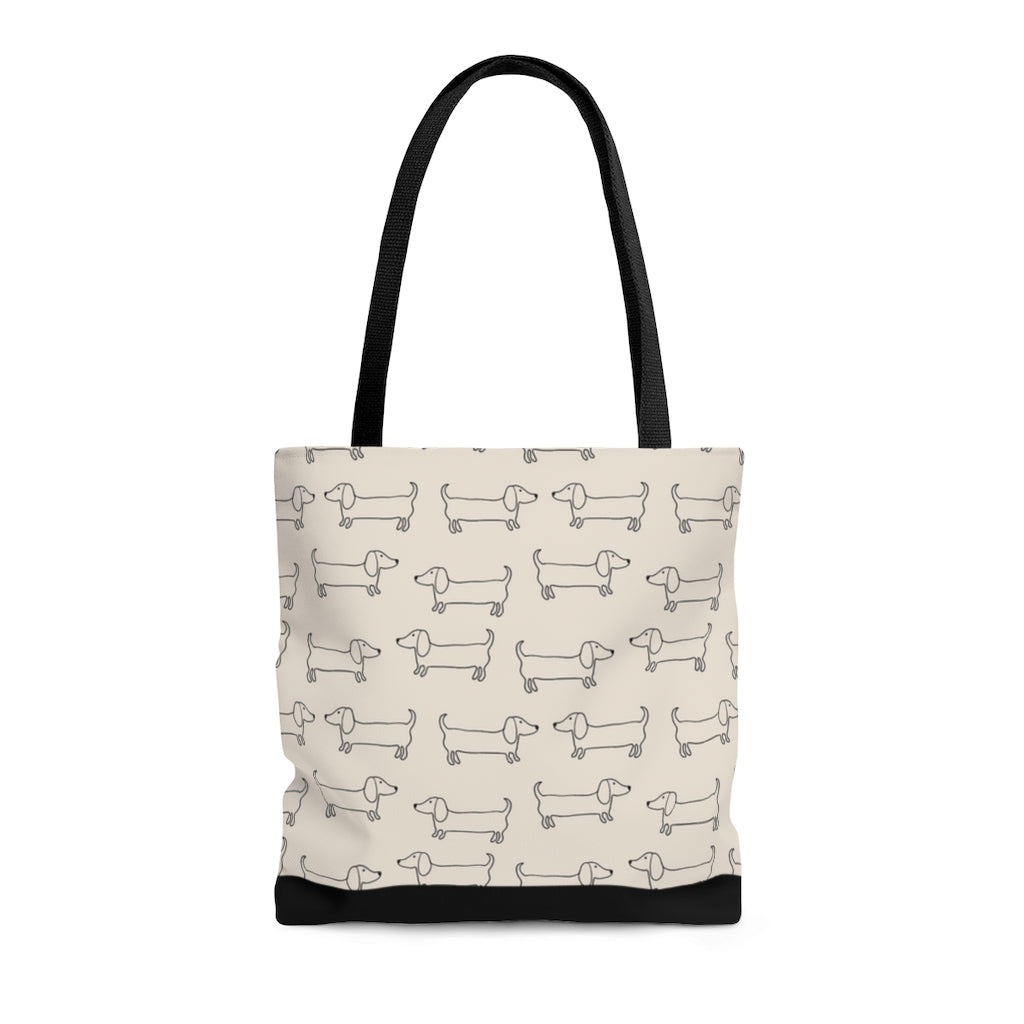 Dachshund Dog Tote Bag