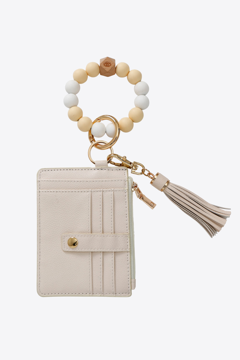 Beaded Bracelet Keychain with Wallet - Premium Key Chains - Just $17! Shop now at Nine Thirty Nine Design