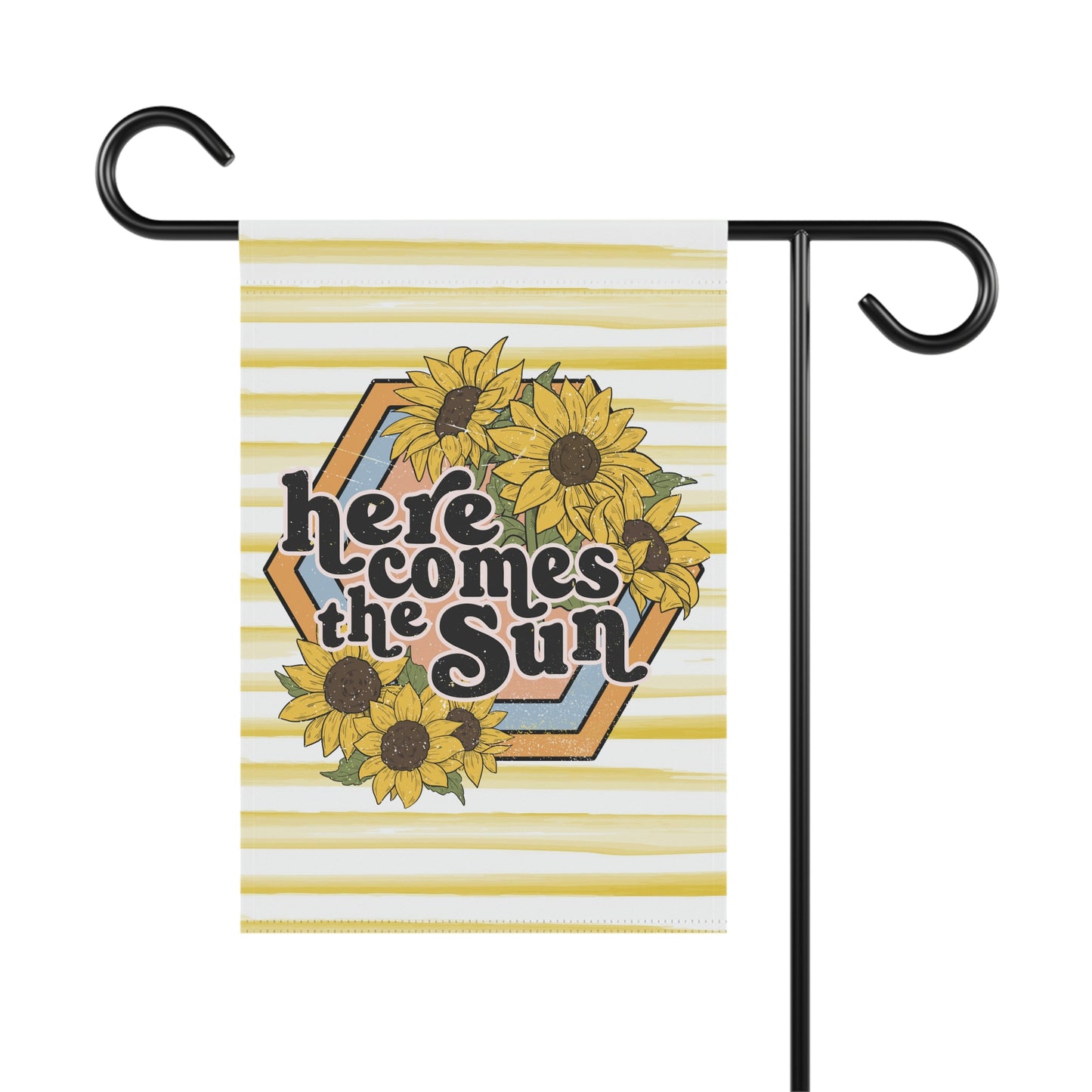 Summer Sunlfower Here Comes The Sun Garden Flag