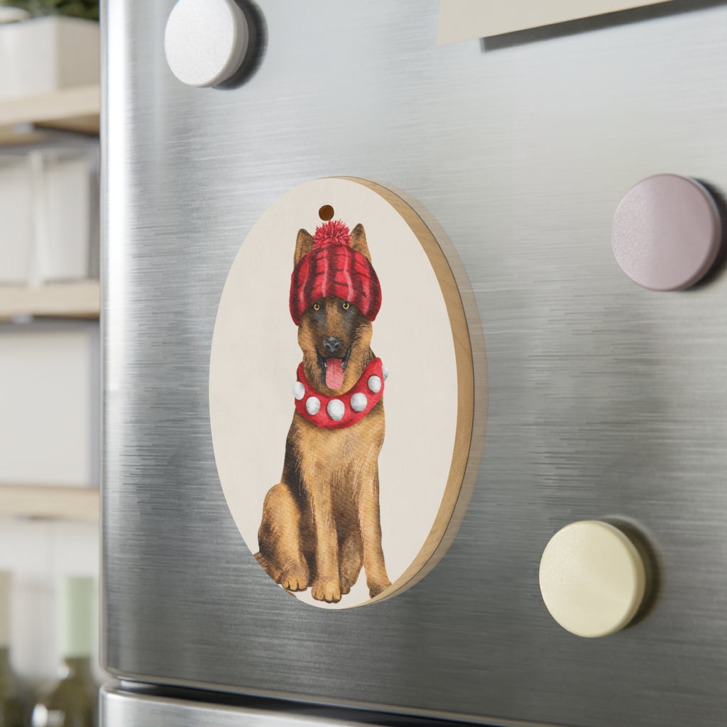 German Shepard Christmas Ornament, Dog Ornament, Christmas Dog Gift, Dog Lover Gift, Dog Christmas Decor, Dog Christmas Tree, Reindeer Dog Home Decor