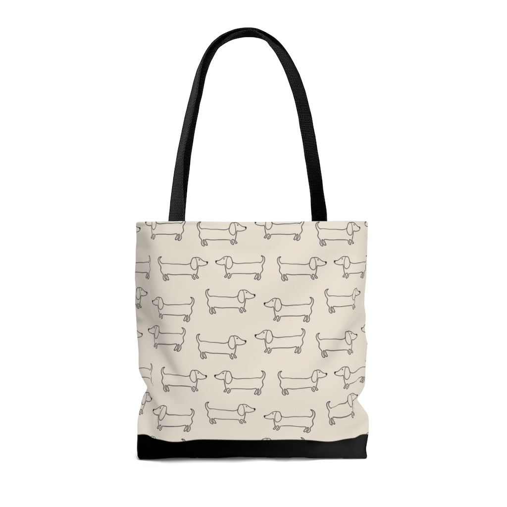 Dachshund Dog Tote Bag
