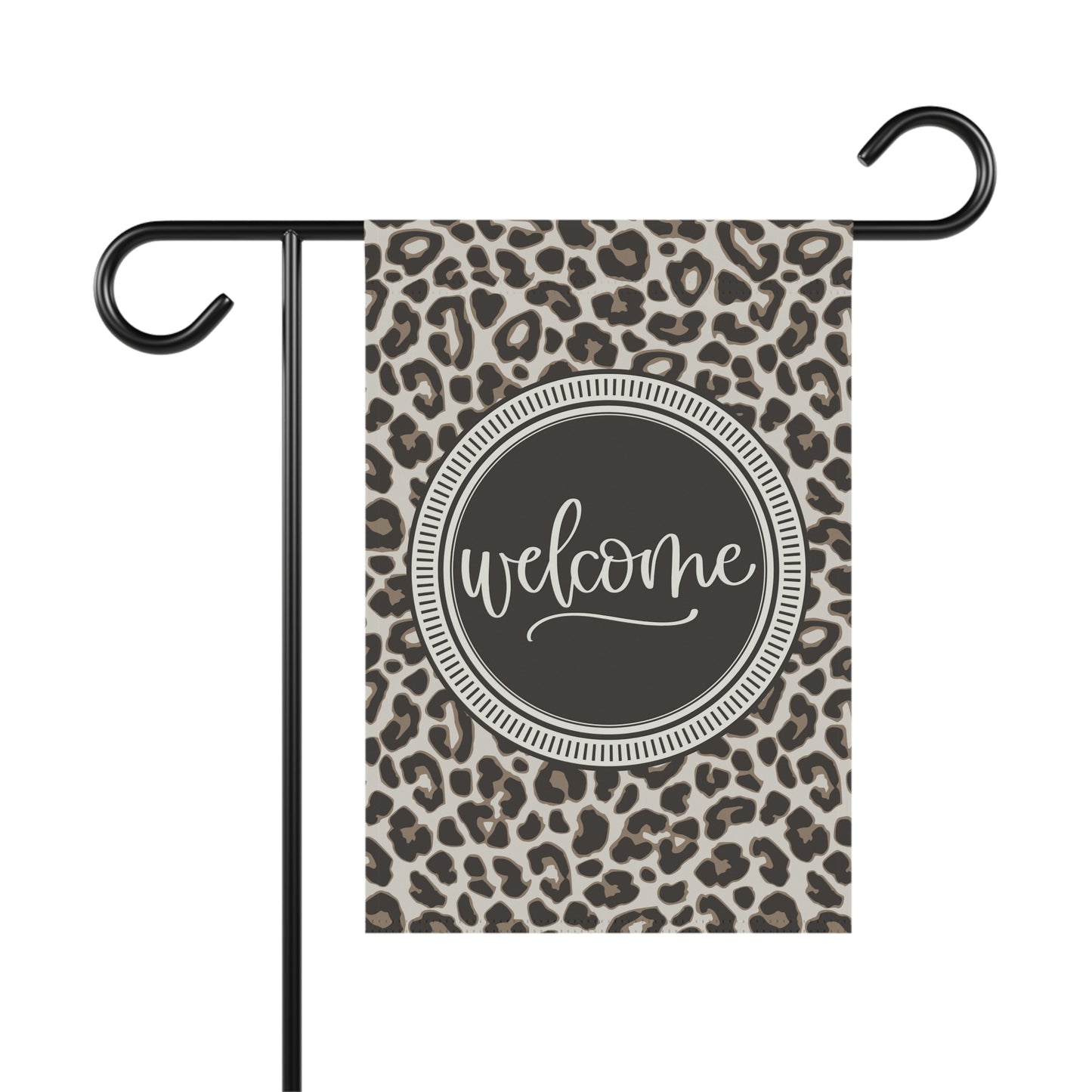 Leopard Welcome Flag