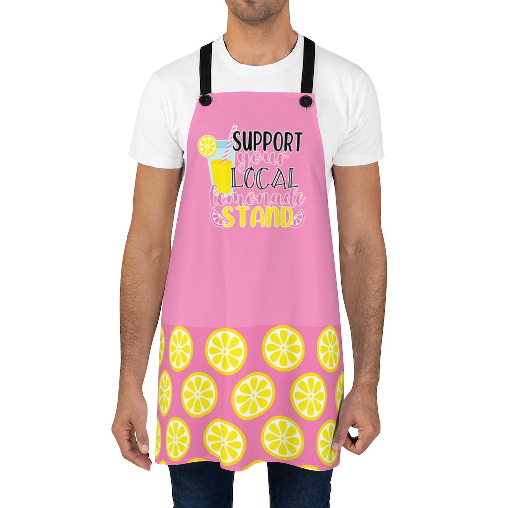 Lemonade Stand Apron, Lemonade Decor, Support Your Local Lemonade Stand, Kids Lemonade Sale Accessories