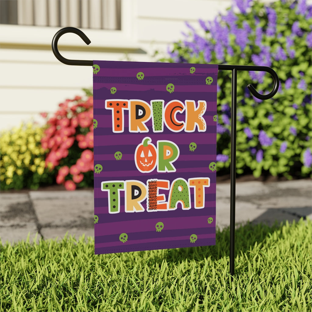 Trick or Treat Garden Flag Home Decor