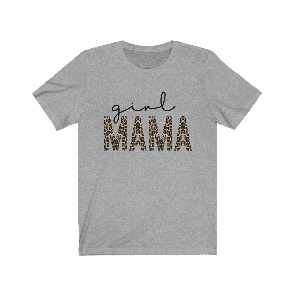 Girl Mama Leopard Short Sleeve Tee - Premium T-Shirt - Just $22.50! Shop now at Nine Thirty Nine Design