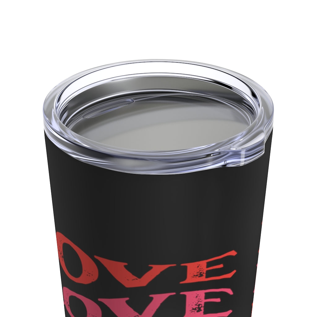 Love Tumbler, Valentines Day Gift, Valentines Mug, Gift for Her, Retro Love Mug