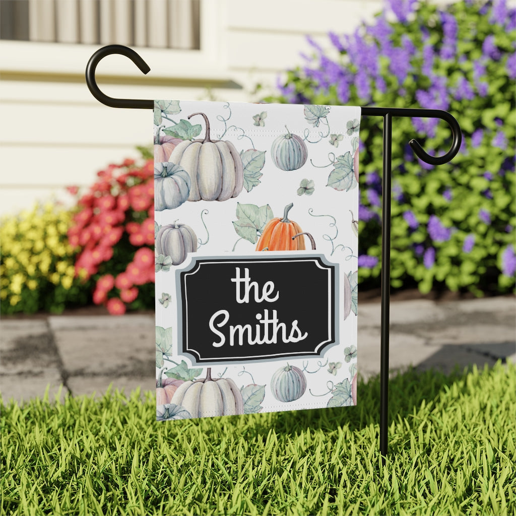 Personalized Fall Garden Flag Home Decor