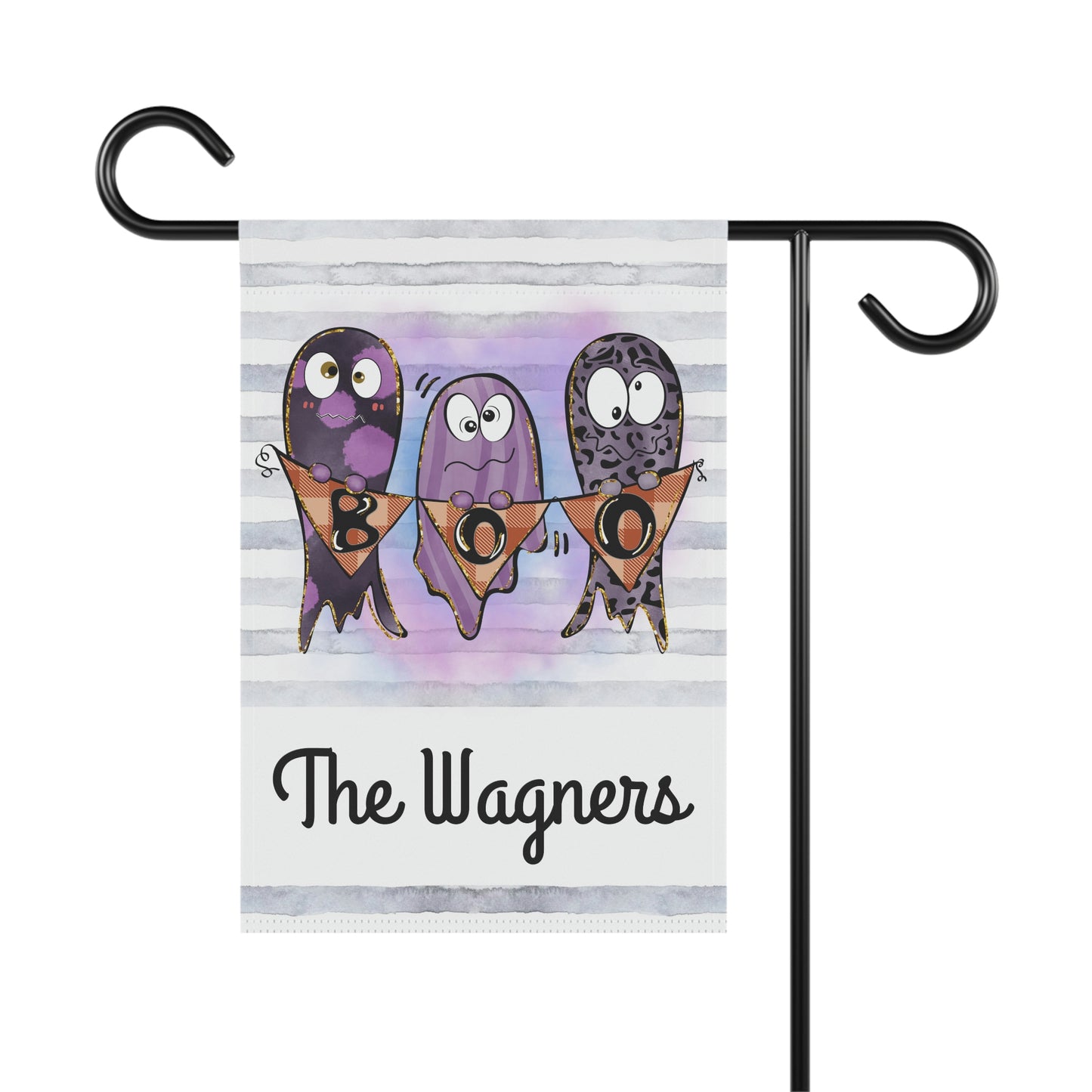 Boo Halloween Garden Flag