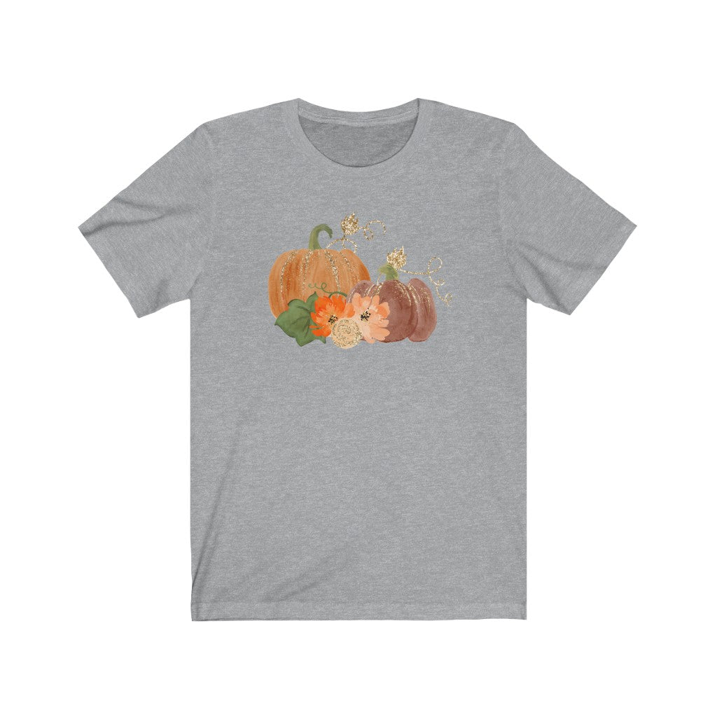 Watercolor Pumpkin Fall Shirt T-Shirt