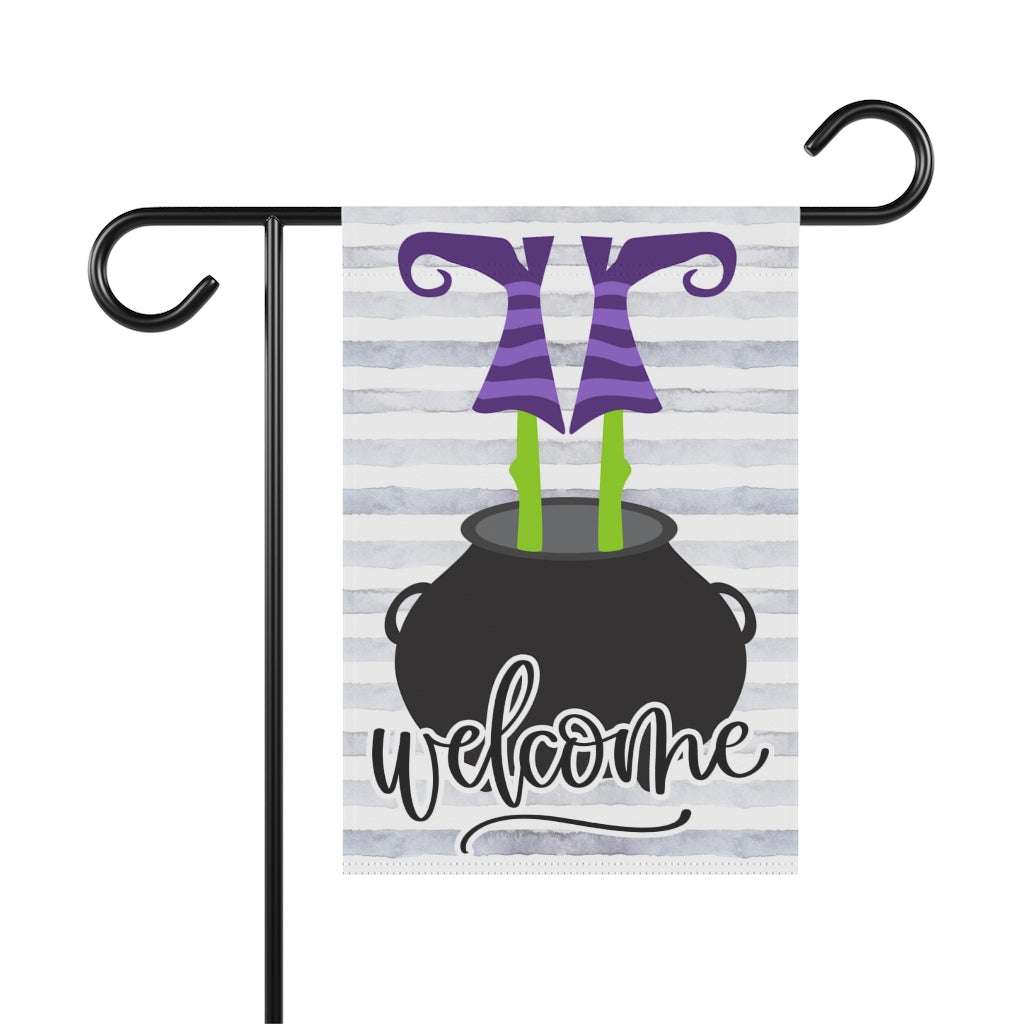 Witch Welcome Garden Flag