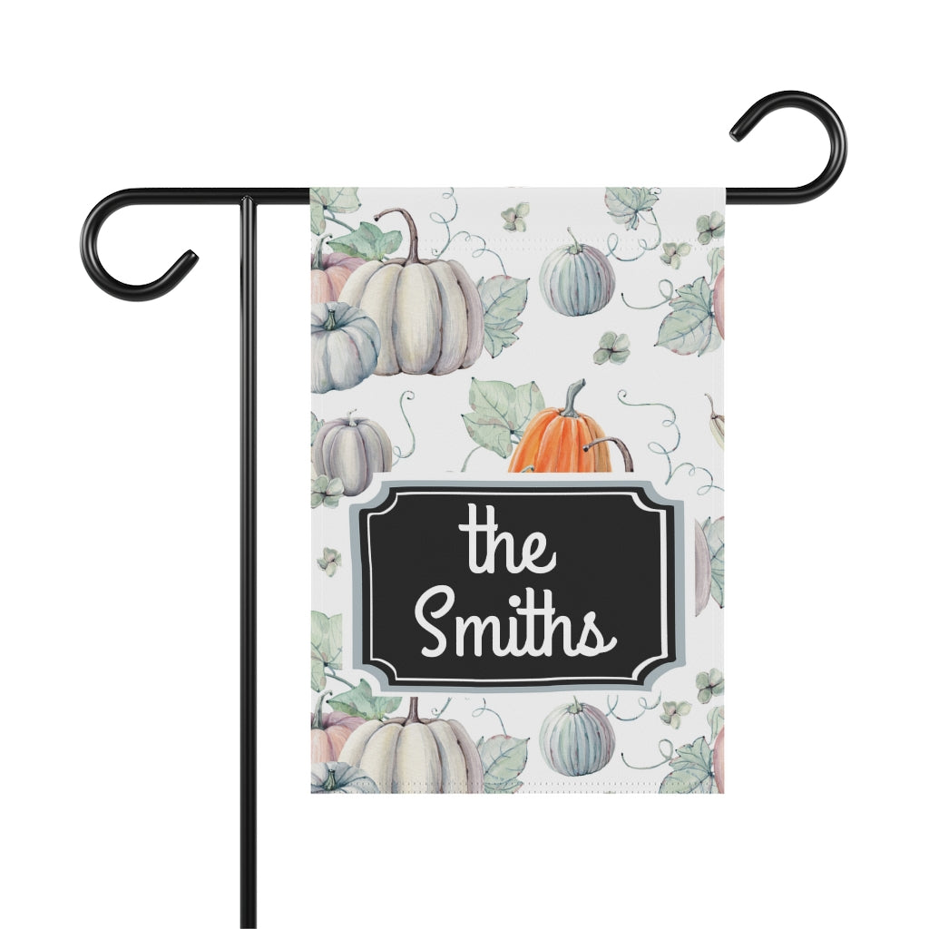 Personalized Fall Garden Flag Home Decor