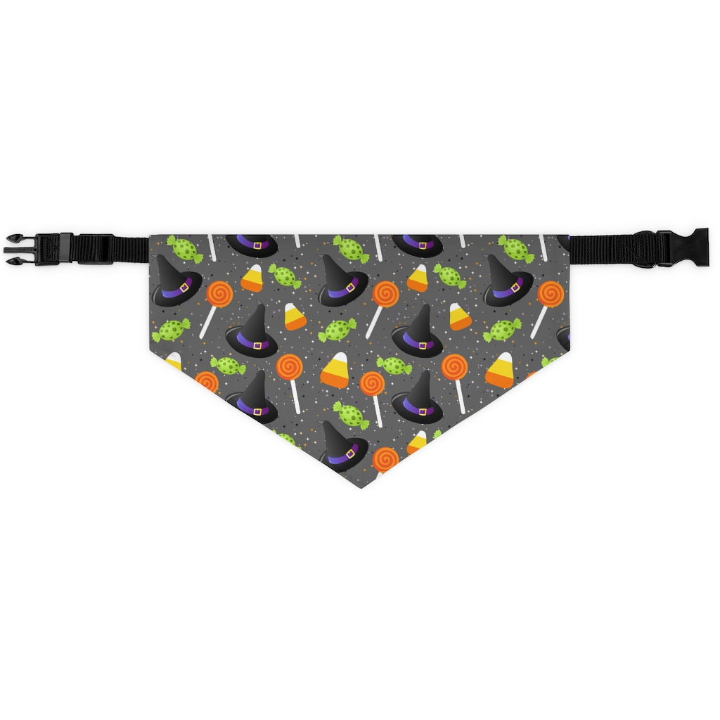 Halloween Pet Bandana Collar, Spiderweb Pet Bandana, Spooky Pet Collar, Dog Costume Pets